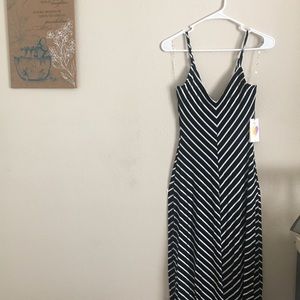 Black & White maxi dress